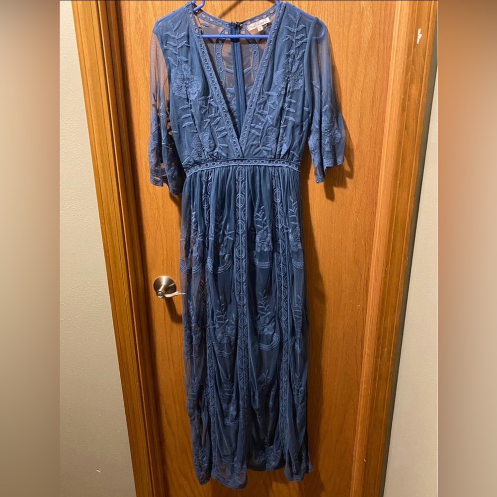 NWOT! Wishlist Apparel,long & Lacey, romper. 🏝️
